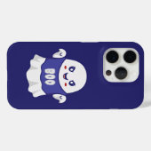 Grappige enge geest illustratie ontwerp Case-Mate iPhone case (Achterkant (horizontaal))