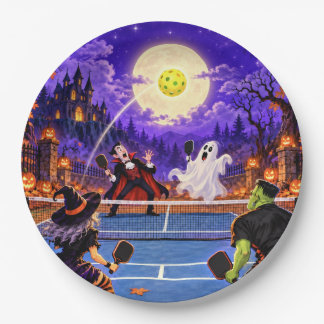 Grappige, enge Halloween Pickleball Bord