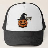  Grappige & Enge Halloween Sticker  Trucker Pet (Voorkant)