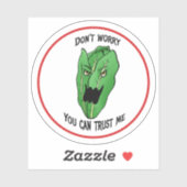 Grappige enge Romeinse sla sticker (Vel)