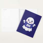 Grappige enge spookillustratie ontwerp planner (Display)