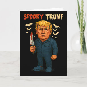 Grappige enge Trump horror Amerikaanse film Hallow Kaart
