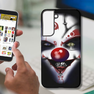 Grappige & Enge Vervanging Chirurg Evil Clown Samsung Galaxy Hoesje