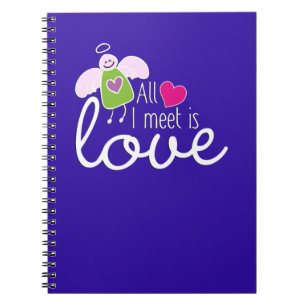 Grappige Engel - Alles Wat Ik Tegenkom Is Liefde 2 Notitieboek