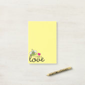 Grappige Engel - Alles Wat Ik Tref Is Liefde 1 Post-it® Notes (Op bureau)