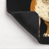 Grappige Engelse Bulldog Hond Sungles 67 Zes Zeven Muismat (Hoek)