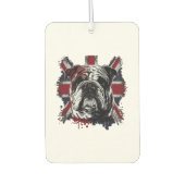 Grappige Engelse bulldog Luchtverfrisser (Voorkant)