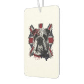 Grappige Engelse bulldog Luchtverfrisser (Links)