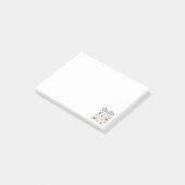 Grappige Engelse uitdrukking Regenende katten en h Post-it® Notes (Schuin)