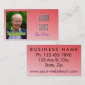 Grappige Entertainer Visitekaartje (Voorkant / Achterkant)