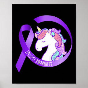 Grappige Epilepsie Bewustzijn Eenhoorn Lint 1 Poster