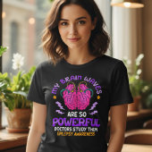 Grappige Epilepsie Hersengolven Bewustzijn Tri-Blend Shirt