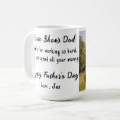 Grappige Equestrian Life Custom Foto Paard Lover Koffiemok (Voorkant links)