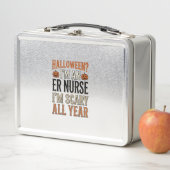 Grappige ER-verpleegster Halloween Verschrikkelijk (In situ)