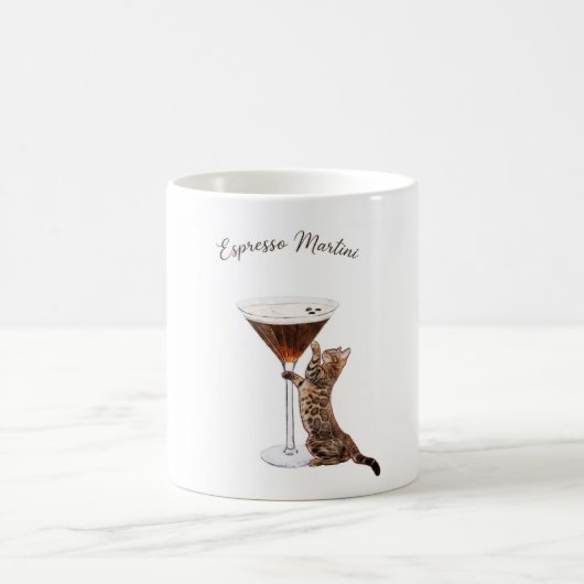 Grappige Espresso Martini Kat Liefhebber Koffiemok (Center)
