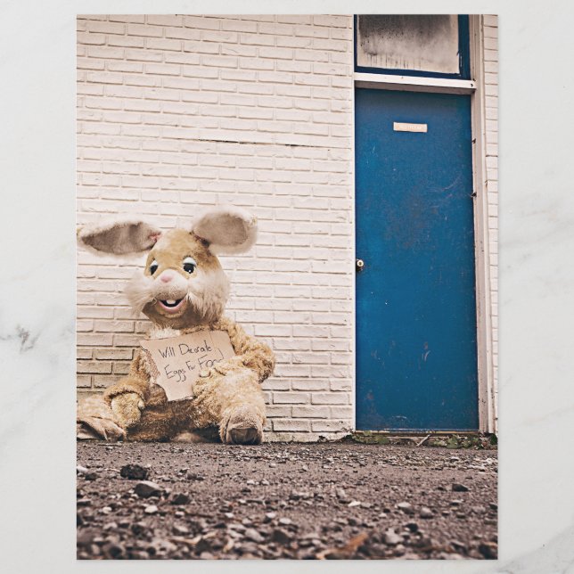 grappige esster bunny (Voorkant)