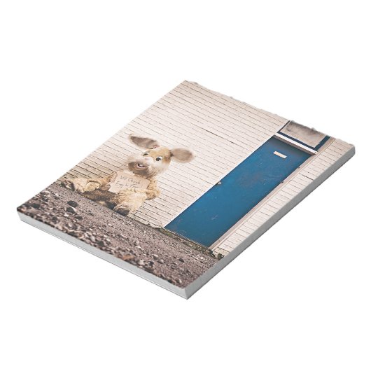 grappige esster bunny notitieblok (Linkerzijde)