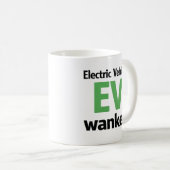 Grappige EV Wanker Mok Elektrisch Voertuig Grap Ru (Voorkant rechts)