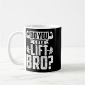 Grappige Even Lift Bro Gym Koffiemok (Links)