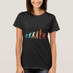 Grappige Evolutie Grillen Barbecue Grill Lover BBQ T-shirt