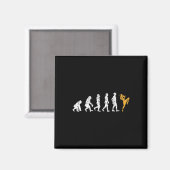Grappige Evolution Kickboxing Cadeau Muay Thai Magneet (Voorkant / Achterkant)