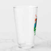 Grappige evolutionaire biologie chimpansee humor glas (Rechts)