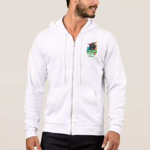 Grappige evolutionaire biologie chimpansee humor hoodie