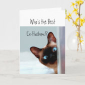 Grappige ex-Echtgenoot? De Humor van het Katje van Kaart (Gele Bloem)