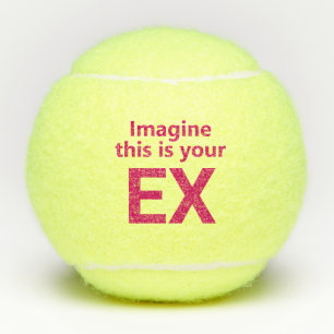 Grappige Ex-Echtgenoot Tennisballen