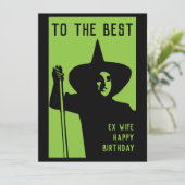 Grappige ex vrouw geschenken (Staand voorkant)