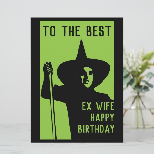 Grappige ex vrouw geschenken (Staand voorkant)