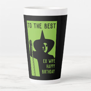 Grappige ex vrouw geschenken latte mok