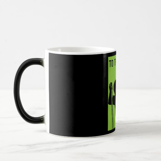 Grappige ex vrouw geschenken magische mok (Links)