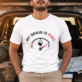 Grappige examens voorbij, hersenen vol vakantie hu t-shirt