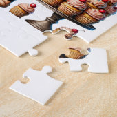 Grappige Excentrieke Kabouter Verjaardag Legpuzzel (Zijkant)