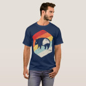 Grappige ExMormon Gift LDS Apostaat Retro Tapir T-shirt (Voorkant volledig)