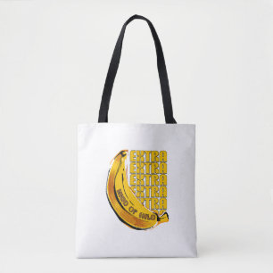 Grappige Extra Wilde Banaan Homohockey Verhitte Ri Tote Bag