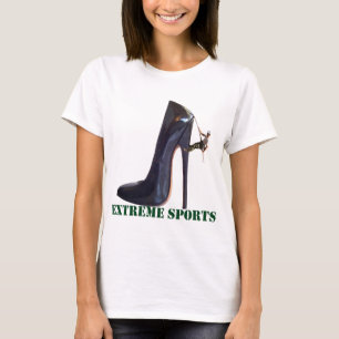Grappige Extreme Sporten - het Beklimmen van de T-shirt
