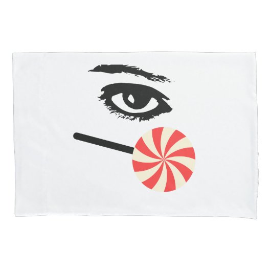 Grappige Eye Candy Pillowcase voor Mannen – Slaapk Kussensloop (Voorkant)