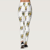 Grappige ezel zegt nee! leggings (Achterkant)