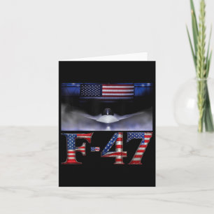 Grappige F47 Fighter Jet Trump Shirt F-47 Jet Figh Kaart