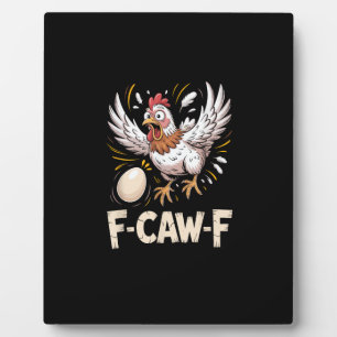 Grappige F Caw F Hen Creatieve Casual Stijl Fotoplaat