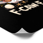 Grappige F Caw F Hen Creatieve Casual Stijl Poster (Hoek)