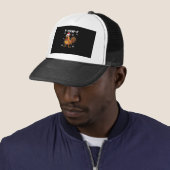 Grappige F-Caw-F Kerstkip Klassieker Trucker Pet (In situ)