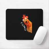 Grappige F-Caw-F Kip F-Caw-F Kip Creatieve Cas Muismat (Met muis)