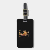 Grappige F-Caw-F Kip F-Caw-F Kip Grappige Trendy Bagagelabel (Voorkant verticaal)