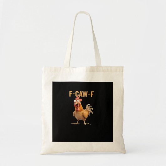 Grappige F-Caw-F Kip F-Caw-F Kip Grappige Trendy Tote Bag (Voorkant)