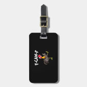 Grappige F-Caw-F Kip FCAWF Kip Bagagelabel (Voorkant verticaal)