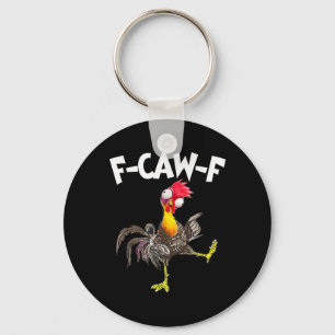 Grappige F-Caw-F Kip FCAWF Kip Sleutelhanger