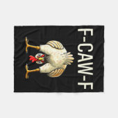 Grappige F Caw F Kip Fcwf Kont F-caw-f Fleece Deken (Voorkant (Horizontaal))